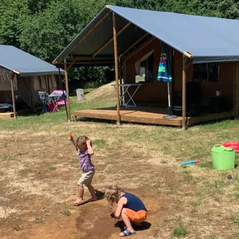 TENTE TOILE ET BOIS 6 personnes - Lodgetent type SL+