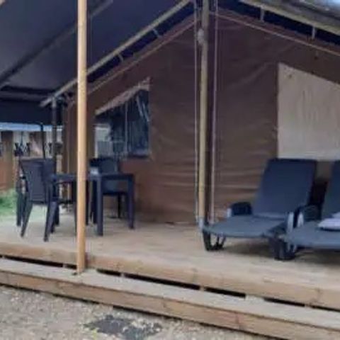 Safaritent 6 personen - Lodgetent type SL+