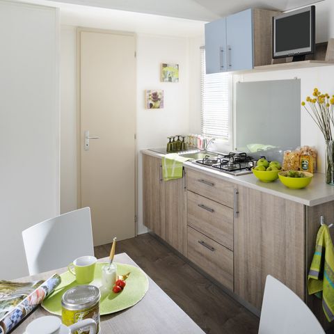 Stacaravan 5 personen - MOBILHOME ONTSPANNEN