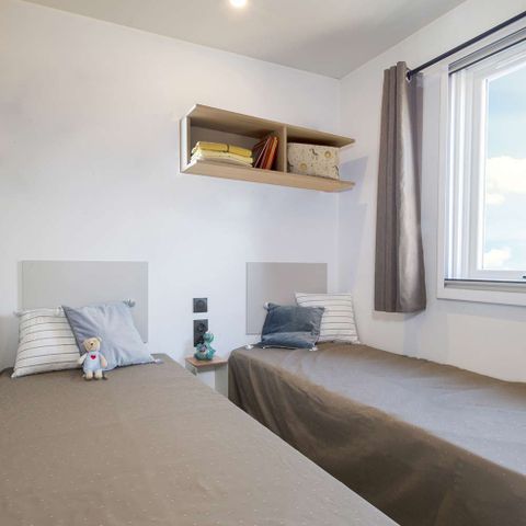 Stacaravan 4 personen - BLAUW