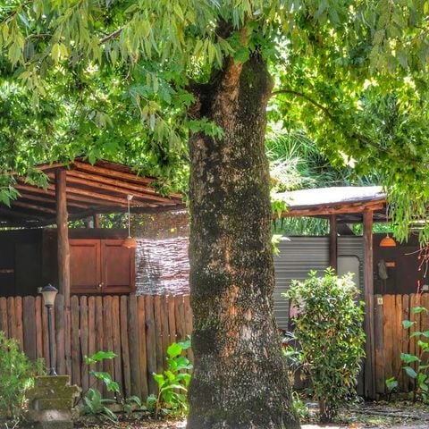 Caravan 2 personen - Caravan patio - Huisdiervriendelijk