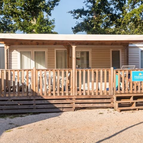 Mobilheim 6 personen - Comfort | 3 Zi. | 6 Pers. | Erhöhte Terrasse | Klimaanlage | TV
