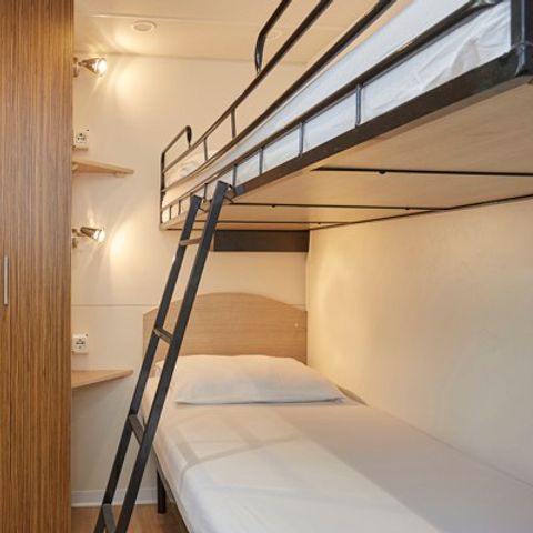 STACARAVAN 8 personen - Mobile-home | Comfort XL | 3 slaapkamers | 6/8 pers. | Terras met ligweide | Airconditioning.