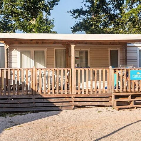 BUNGALOW 6 personnes - Mobil-home | Comfort | 3 Ch. | 6 Pers. | Terrasse Lounge | Clim. | TV