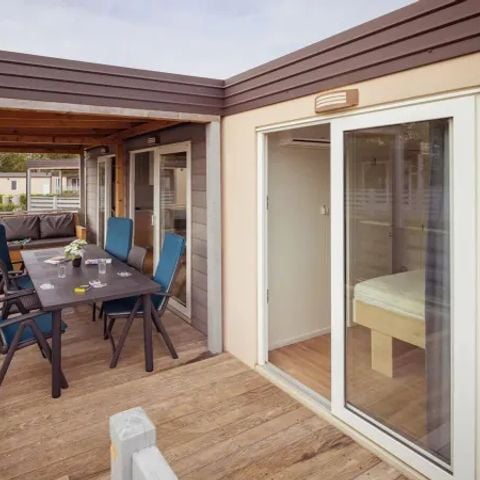 MOBILHOME 6 personas - Confort 2 dormitorios 2 baños Relax Zona Premium