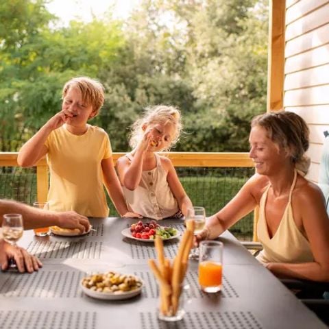 Stacaravan 6 personen - Premium 3-slaapkamer lounge zonder tv