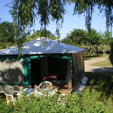 Canvas bungalow 4 persons - Caribbean, without sanitary facilities