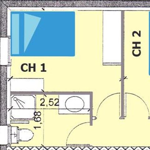 HOUSE 6 people - 52m² flat