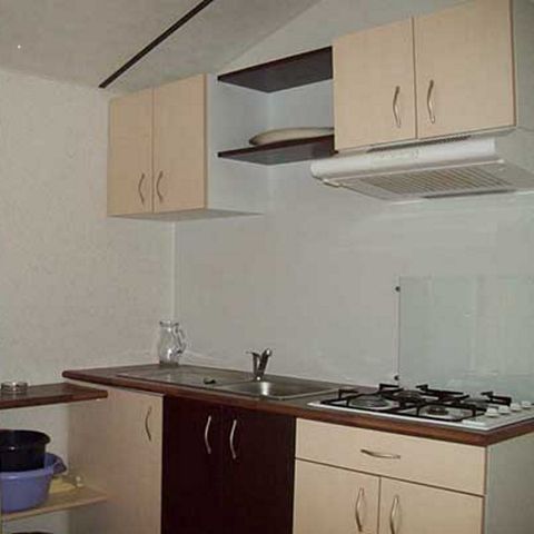 MOBILHOME 6 personas - Essentiel Dunes - 2 habitaciones - 28 m² (aproximadamente 301 pies²)