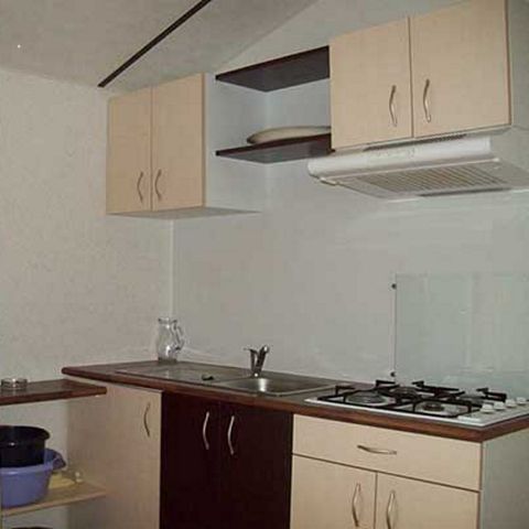 MOBILHOME 6 personas - Essentiel Dunes - 2 habitaciones - 28 m² (aproximadamente 301 pies²)