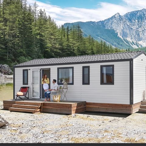 Stacaravan 4 personen - Privilège Yeu - 2 Slaapkamers - 27 m² (27 m²)