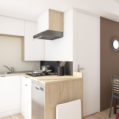 Mobile home 4 persons - Confort Paracou - TV