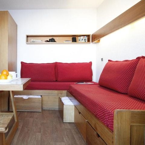 Studio 2 persons - Studio 2 pers. Rear balcony Comfort