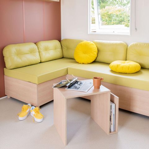 MOBILHOME 6 personas - Super Cordelia - 3 dormitorios con persianas - Aire acondicionado - Terraza semicubierta