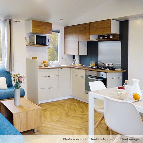 Stacaravan 6 personen - 2 kamers voor 4/6 personen Airconditioning