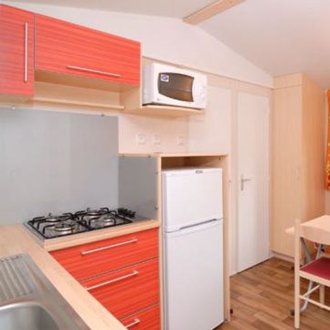 Mobile home 5 persons - Mobile-home | Comfort | 2 Bedrooms | 5 Pers. | Terrace Single | 1 Bathroom | Air-con.