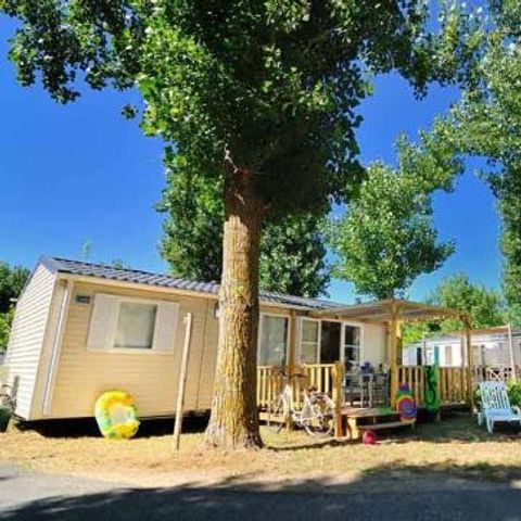 Mobile home 6 persons - Comfort XL | 3 Bedrooms | 6 Pers | Raised terrace | Air conditioning