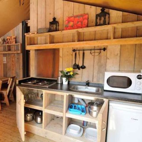 Safarizelt 5 personen - Super Lodge | Super Lodge | 2 Schlafz. | 5 Pers. | Klimaanlage
