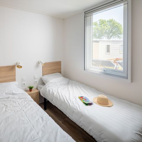 Stacaravan 8 personen - Supreme Plus 3 slaapkamers Lounge