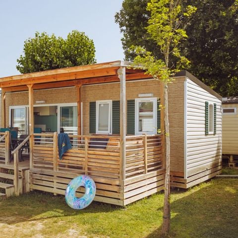 Stacaravan 7 personen - Premium Plus 3 kamers Lounge