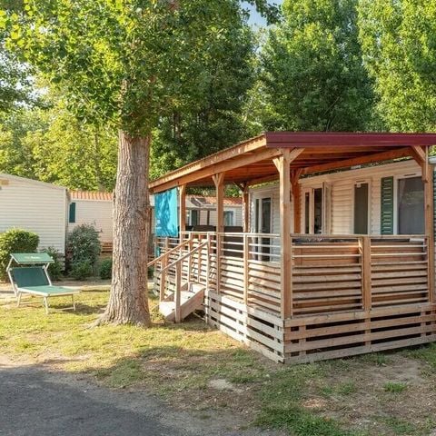 MOBILHOME 6 personas - Confort 3 habitaciones Salón
