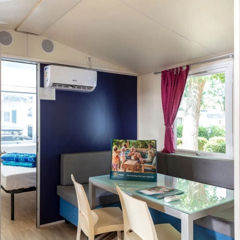 MOBILHOME 6 personas - Confort 3 habitaciones Salón