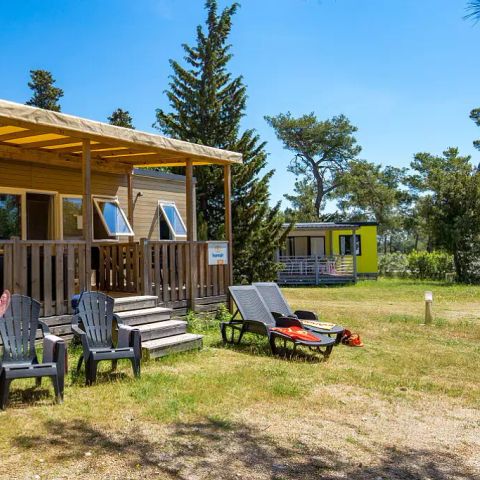 Mobile home 4 persons - Mobile-home | Premium | 2 Bedrooms | 4 Pers. | Terrace Lounge | 1 Bathroom | Air-con.