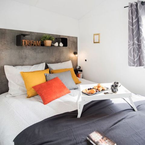 Stacaravan 4 personen - 2 slaapkamers