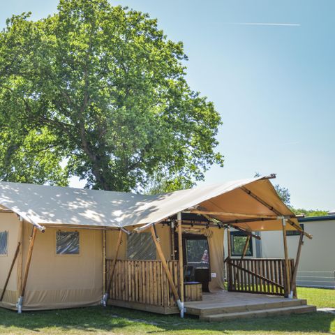 TENDA DA CAMPEGGIO 7 persone - Lodge di lusso PREMIUM
