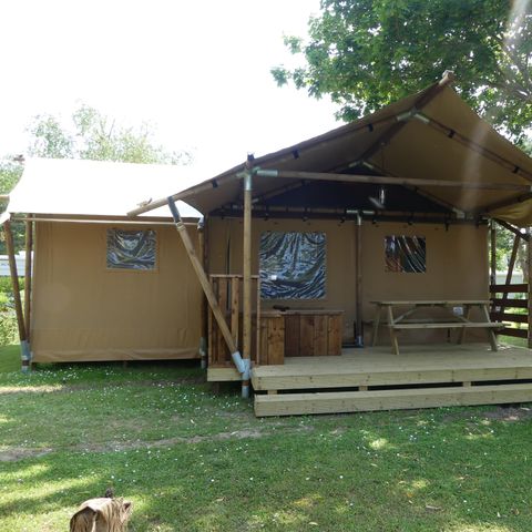 Tent 7 personen - Luxe Lodge PREMIUM