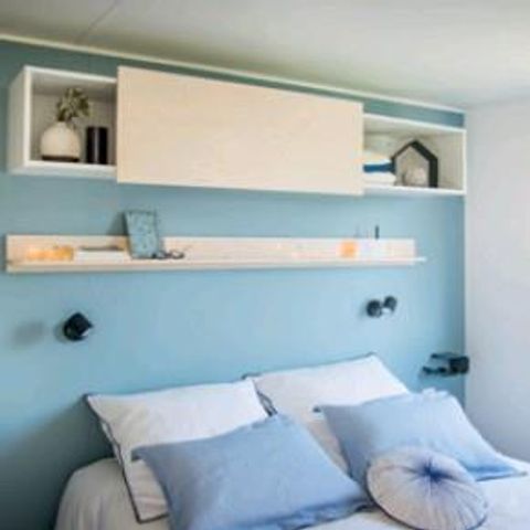 MOBILE HOME 5 people - Mobile home Premium 29m² - 2 bedrooms + semi-covered terrace + dishwasher + TV 2/5 pers