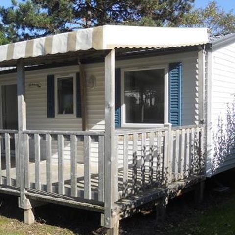 Mobilhome 6 personnes - Mobil-home Standard 29-33m² - 3 chambres + terrasse semi-couverte +TV 6 pers