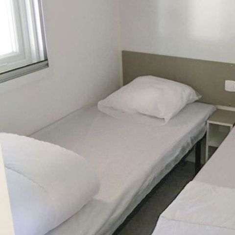 MOBILHOME 6 personas - Mobil-home Premium 29m² - 3 habitaciones - terraza semi-cubierta + lavavajillas - TV 6 pers