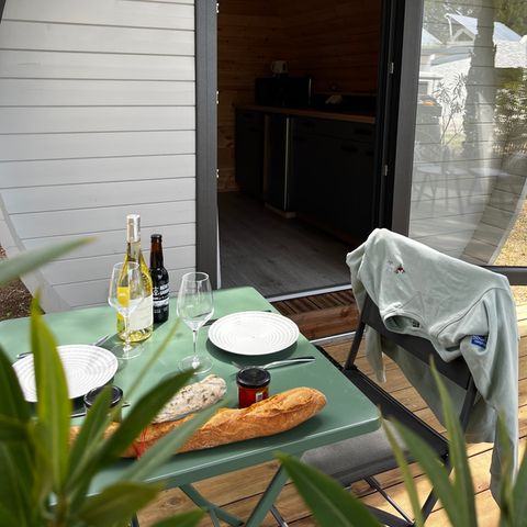 AUßERGEWÖHNLICHE UNTERKUNFT 4 Personen - Fass Les Costières (ohne Sanitäranlagen) (1Sch - 1/4Pers)