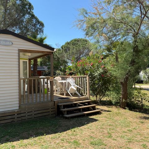 MOBILE HOME 4 people - Mobil-Home OLIVIER Confort 29m² (2 bedrooms) - terrace 9 m²+ TV + Air-conditioning 4 pers