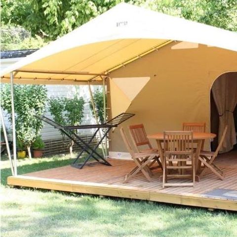 TENDA IN TELA E LEGNO 5 persone - LODGE