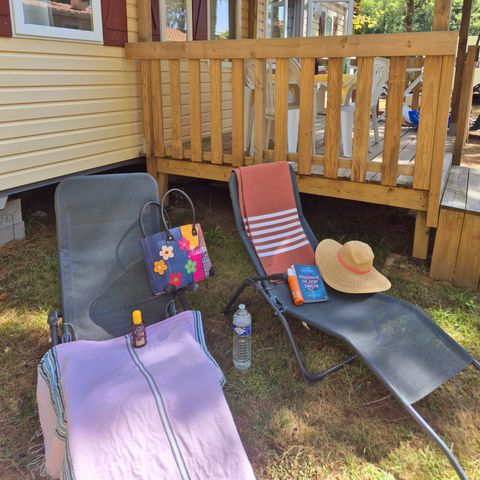 MOBILHOME 6 personnes - FAMILLE avec Terrasse couverte