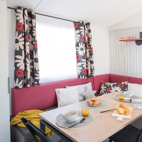 Stacaravan 6 personen - Cottage 6 personen, 3 slaapkamers (TV, vaatwasser, airconditioning)