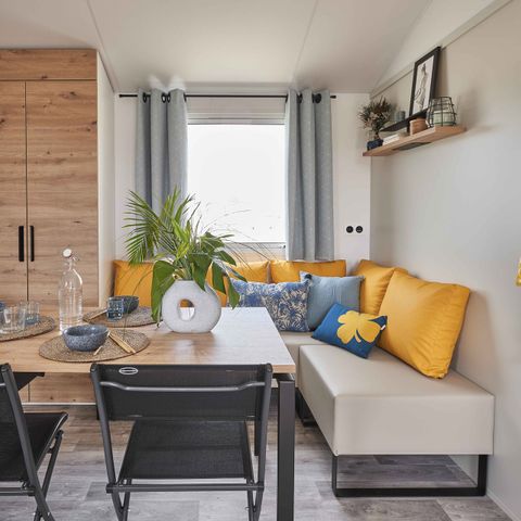 Mobilheim 6 personen - Cottage 6 Plätze 3 Zimmer (TV Geschirrspüler KLIMA)