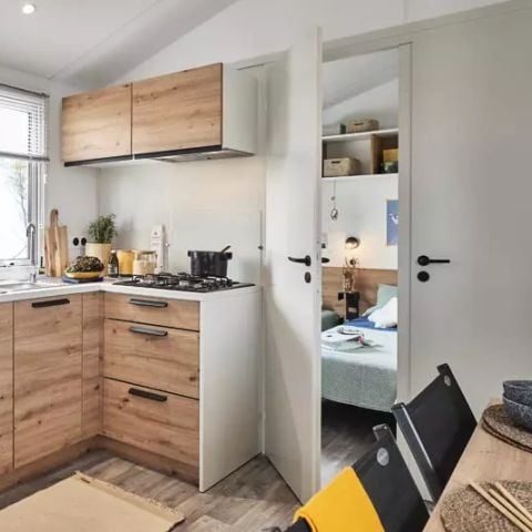 Stacaravan 6 personen - Cottage 4 Kamers 6 Personen Airconditioning + TV