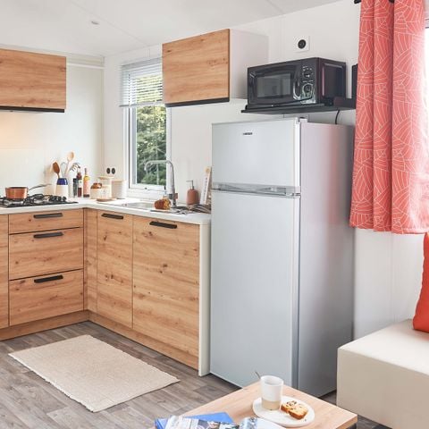 Stacaravan 4 personen - Toscane PREMIUM - Voetgangersgebied.