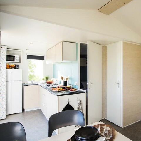 Stacaravan 4 personen - 3 kamers 4 personen + TV