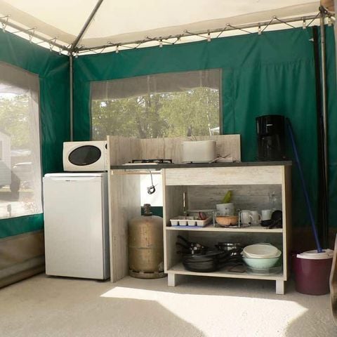 Bungalow toilé 4 personnes - 3 Pièces 4 Personnes Sans Sanitaires