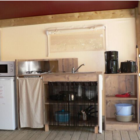 Zelt 4 Personen - Nature Confort 2 Zimmer 30M2