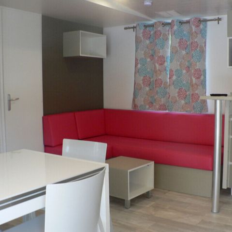 Stacaravan 6 personen - Premium TV 3 slaapkamers 31M2