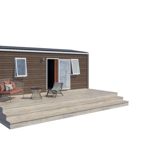 CASA MOBILE 4 persone - EDEN TV 2 camere da letto 26M2