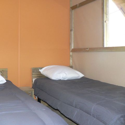 CHALET 6 persone - Lodge Premium TV 2 camere da letto 43M2