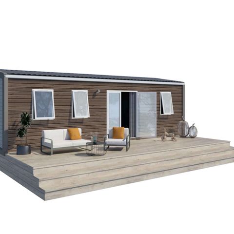 Mobile home 6 persons - PRESTIGE TV 3 bedrooms 31M2