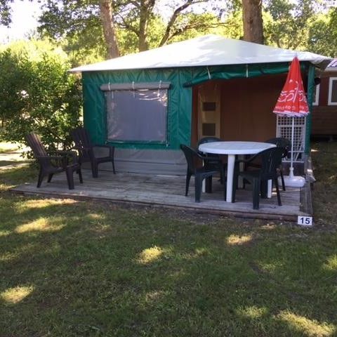 Glamping tent 4 persons - CARIBBEAN, without sanitary facilities