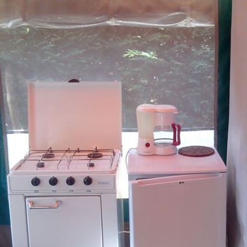 BUNGALOW DE LONA 4 personas - CARIBE, sin instalaciones sanitarias